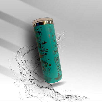 River Life Laser Engraved Tumbler | River Lovin’ Mama 20 oz Stainless Steel Tumbler | Clearance