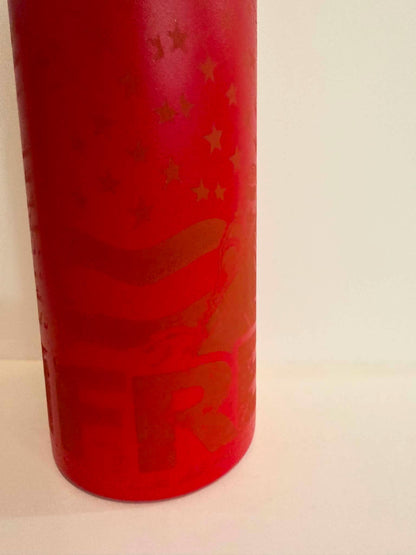 We the People 20 oz Laser Engraved Tumbler | Patriotic Constitution Tumbler | American Flag Stainless Steel Cup | Clearance