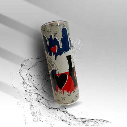 Dallas Love Skyline 20oz Sublimation Tumbler | Clearance