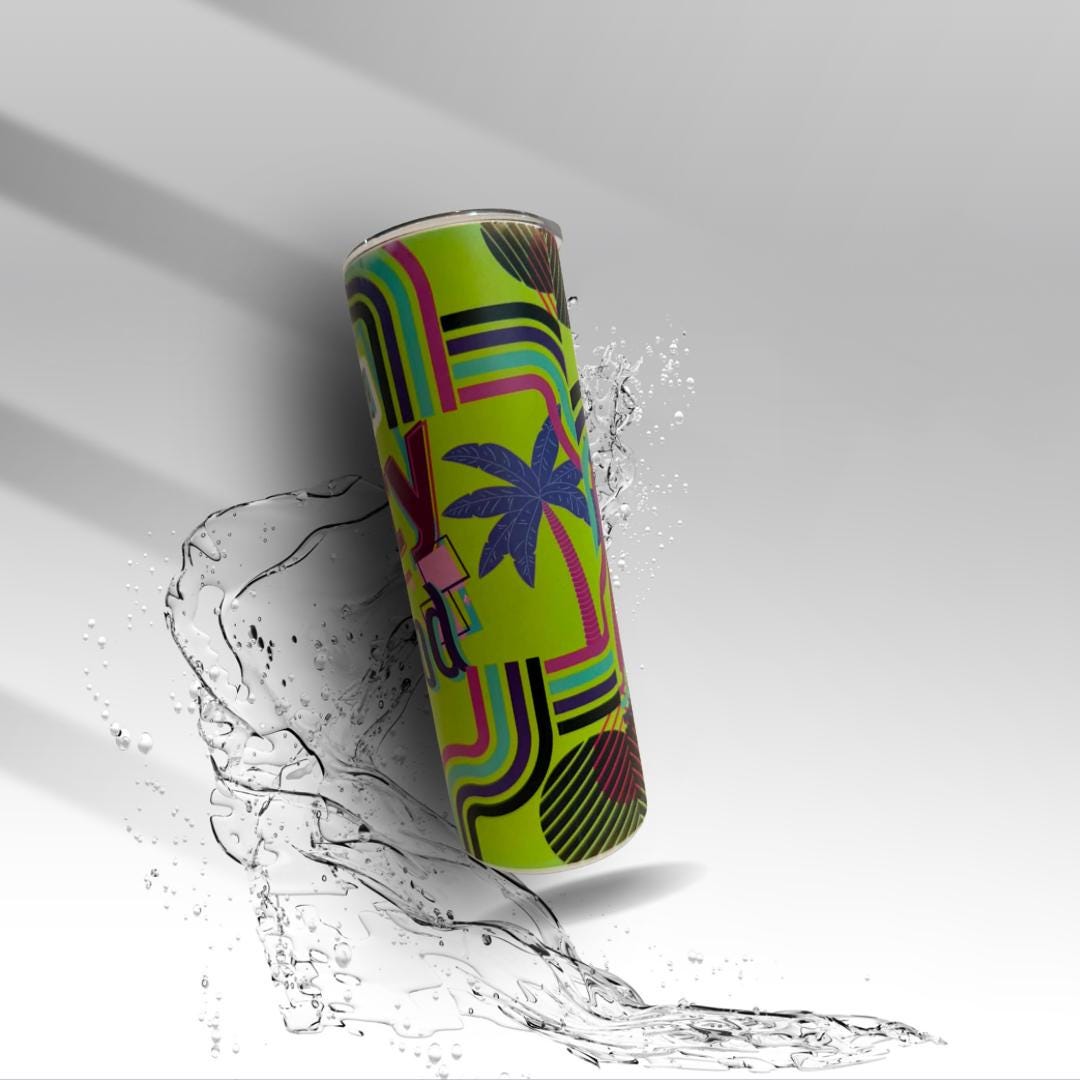 Extra Salty Mood 20oz Glow in the Dark Sublimation Tumbler | Clearance