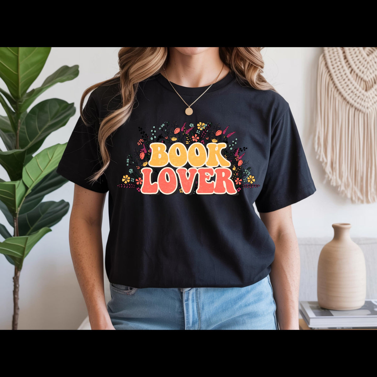 Book Lover Shirt | Retro Reader Graphic Tee | Floral Bookish T-Shirt | Bibliophile Gift | Cute Reading Shirt | Booktok Lover Tee