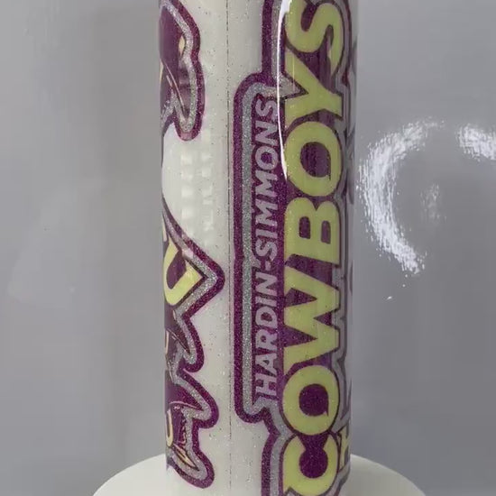 Hardin Simmons University Tumbler, College Sports Stainless Steel Drinking Cup